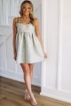 Ballet Slippers Mini Dress - Blue (FINAL SALE)