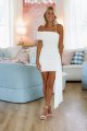 Goddess Energy Mini Dress - White