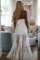 Oceans of Pearls Maxi Dress - Ivory