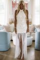 Oceans of Pearls Maxi Dress - Ivory