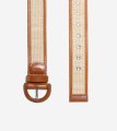 Women's 45MM Raffia Textured Belt