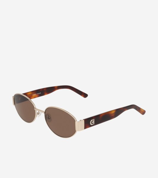 Women's Luxe Oval Sunglasses